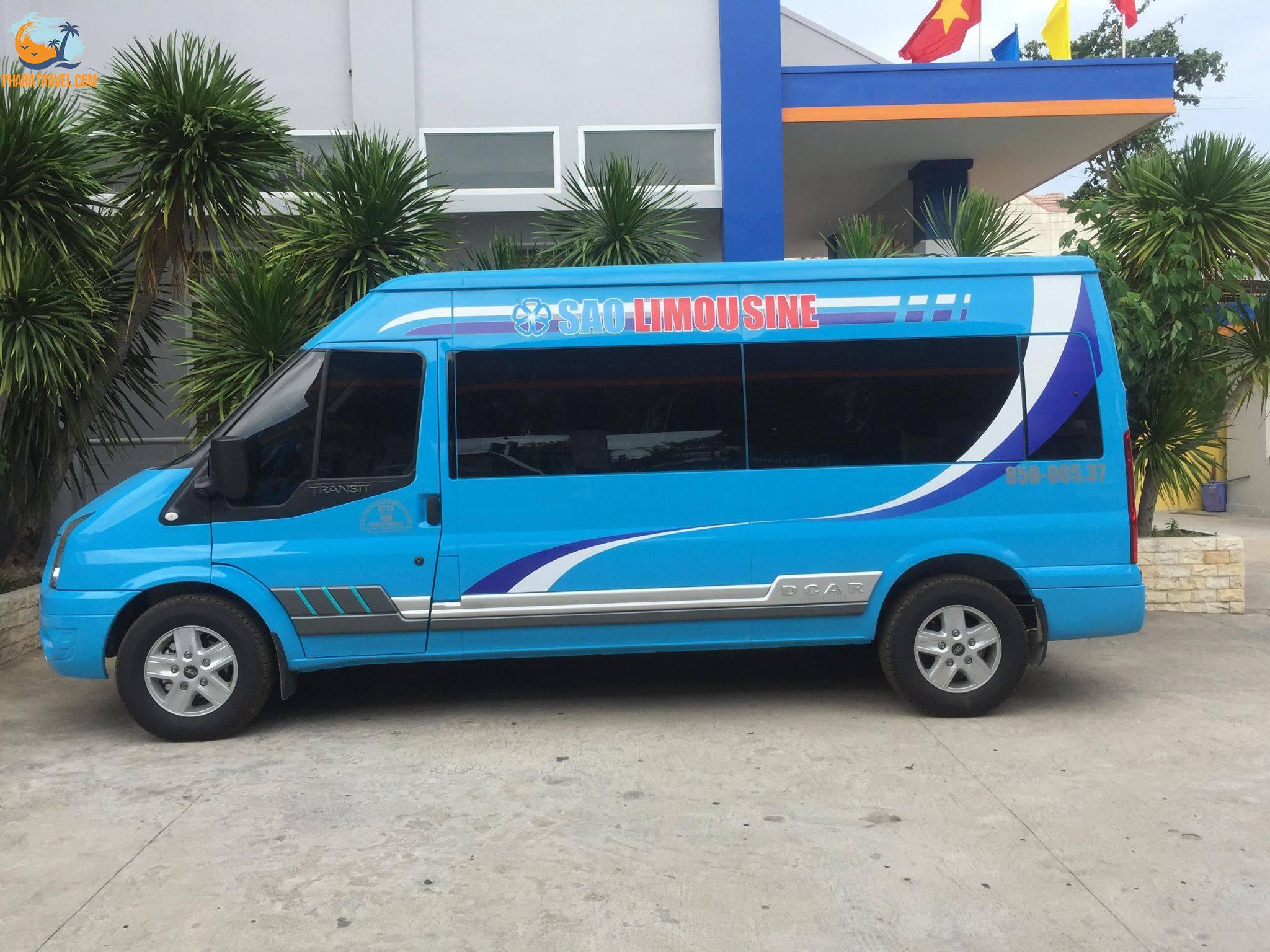 Nhà xe Sao limousine Nha Trang Phan Rang: giá vé, số điện thoại đặt vé