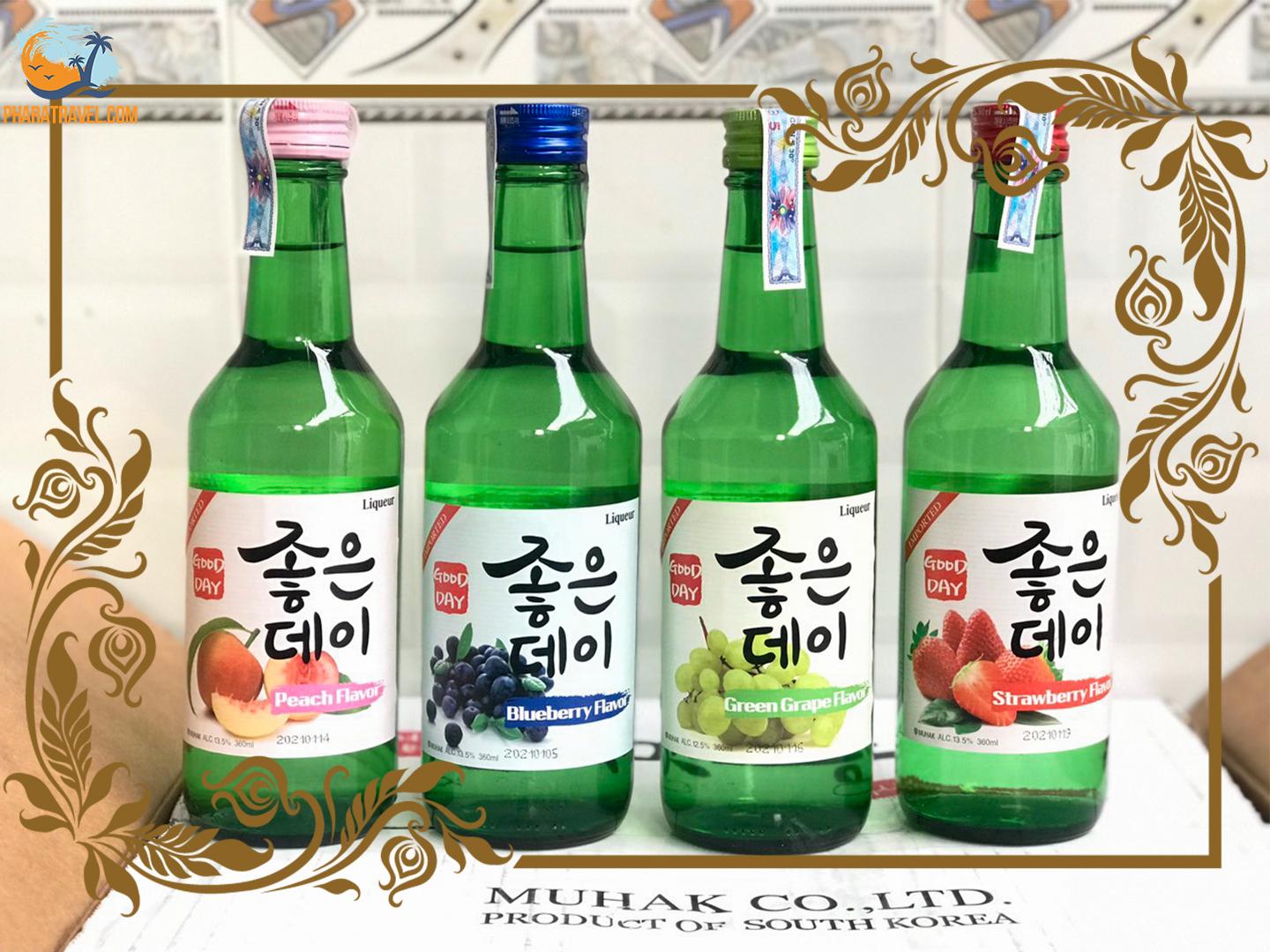 Rượu soju Phan Rang giá bao nhiêu? Rượu soju hàn quốc có những loại nào?